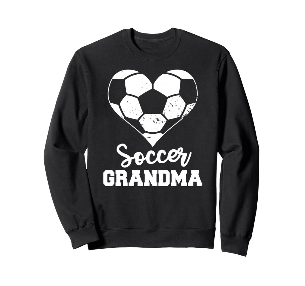 Soccer Grandma Heart Funny Soccer Sweatshirt - Casual Everyday Wear Unisex - T-Shirt, Sweatshirt, Hoodie