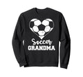 Soccer Grandma Heart Funny Soccer Sweatshirt - Casual Everyday Wear Unisex - T-Shirt, Sweatshirt, Hoodie