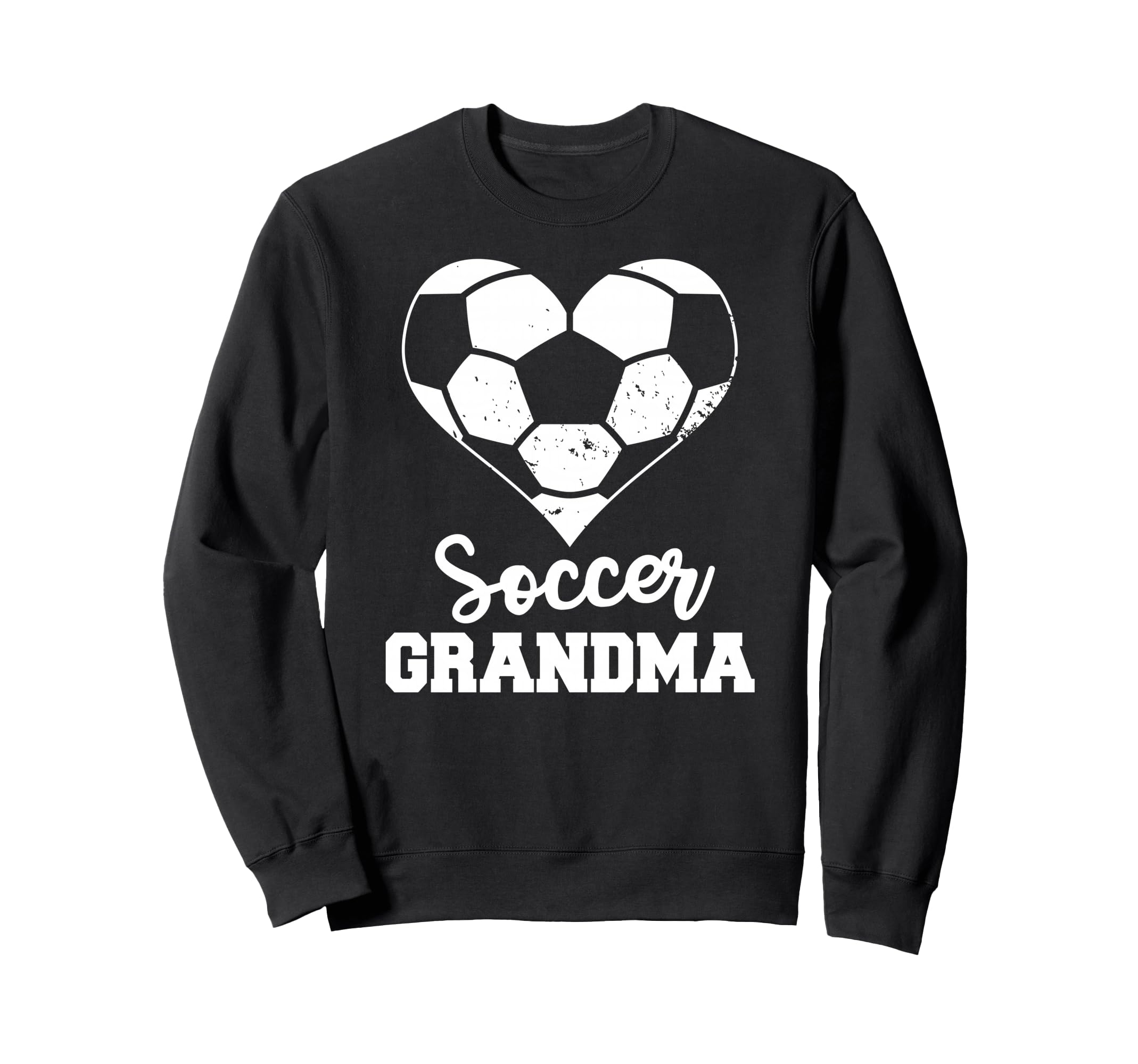 Soccer Grandma Heart Funny Soccer Sweatshirt - Casual Everyday Wear Unisex - T-Shirt, Sweatshirt, Hoodie