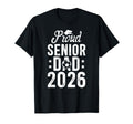 Proud Soccer Senior Dad 2026 Soccer T-Shirt - Minimalist Print Men Women - T-Shirt, Sweatshirt, Hoodie
