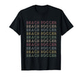 Beach Soccer Repetitive Beasal Player T-Shirt - Trendy Graphic Men Women - T-Shirt, Sweatshirt, Hoodie