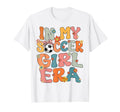 My Soccer Era Groovy Soccer Soccer T-Shirt - Novelty Apparel for Adults - T-Shirt, Sweatshirt, Hoodie