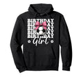 Birthday Soccer Soccer Mom Coquette Bow Hoodie - Novelty Apparel Unisex - T-Shirt, Sweatshirt, Hoodie