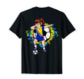 Dabbing Soccer Bosnia Herzegovina T-Shirt - Casual Everyday Wear Unisex - T-Shirt, Sweatshirt, Hoodie