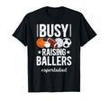 Busy Raising Ballers Sports Dad Sports T-Shirt - Graphic Print for Adults - T-Shirt, Sweatshirt, Hoodie
