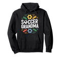 Soccer Grandma Bold Sporty Fun Hoodie - Trendy Graphic for Adults - T-Shirt, Sweatshirt, Hoodie