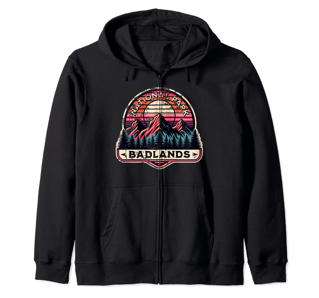 Badlands National Park South Sweatshirt - Aesthetic Graphic for Adults - T-Shirt, Sweatshirt, Hoodie