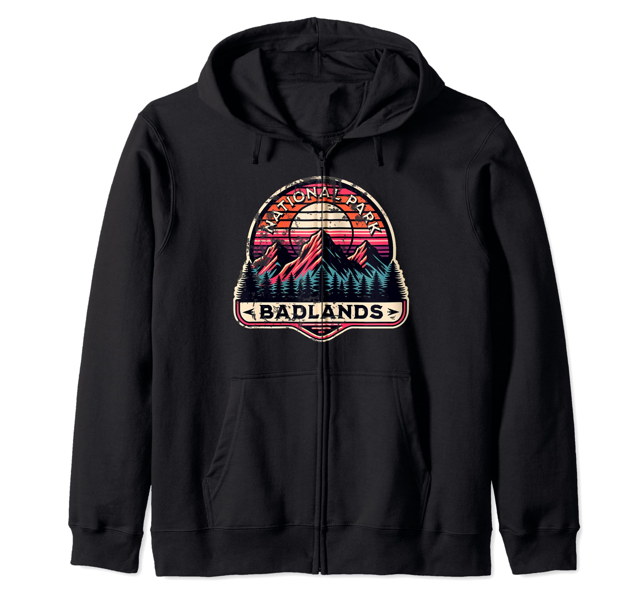 Badlands National Park South Sweatshirt - Aesthetic Graphic for Adults - T-Shirt, Sweatshirt, Hoodie