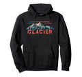 Glacier Us National Park Hoodie - Trendy Graphic for Adults - T-Shirt, Sweatshirt, Hoodie