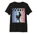 Soccer Soccer Player Soccer Lover Tri T-Shirt - Trendy Graphic Men Women - T-Shirt, Sweatshirt, Hoodie