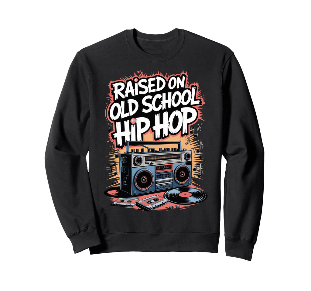 Old School Hip Hop 90S Music Rap Music Hoodie - Minimalist Print Men Women - T-Shirt, Sweatshirt, Hoodie
