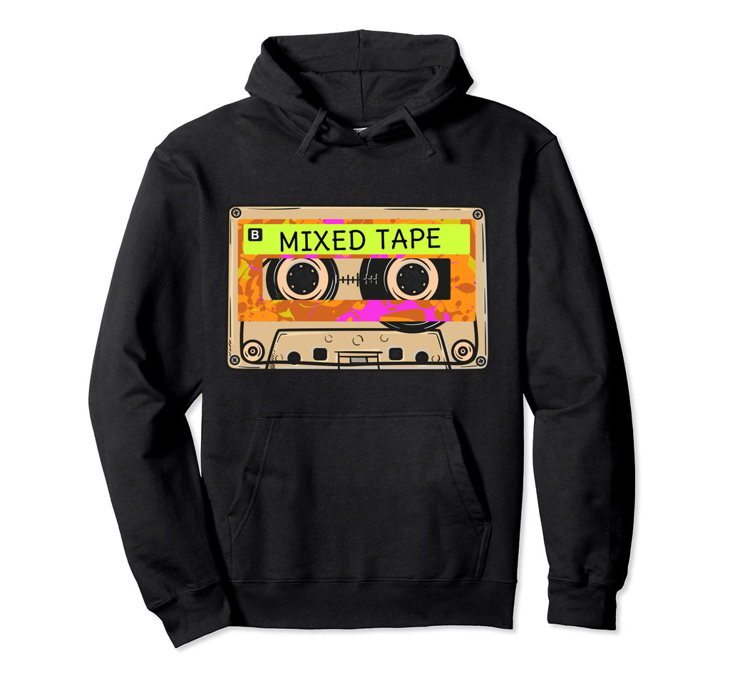 Mixed Tape 90S Decade Year 1990 Hoodie - Graphic Print for Adults - T-Shirt, Sweatshirt, Hoodie