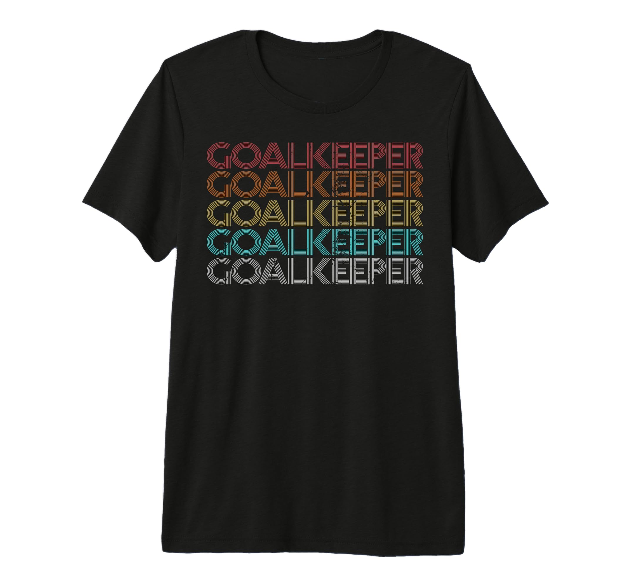 Goalkeeper Tri Blend T-Shirt - Trendy Graphic Men Women - T-Shirt, Sweatshirt, Hoodie