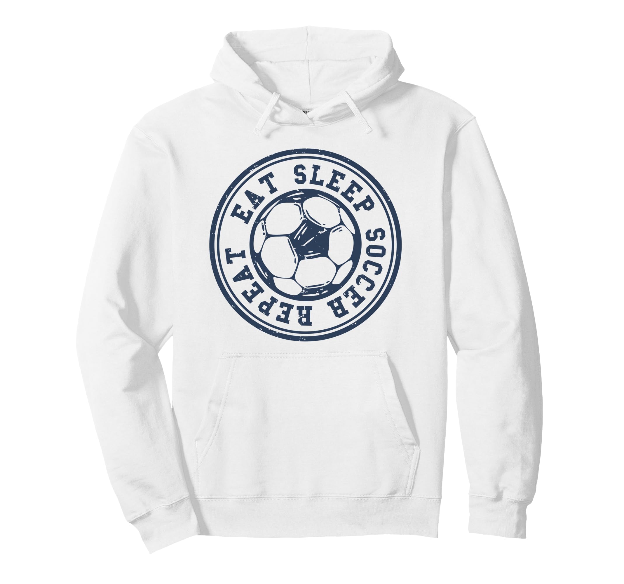 Eat Sleep Soccer Repeat Soccer Sports Hoodie - Aesthetic Graphic Unisex - T-Shirt, Sweatshirt, Hoodie