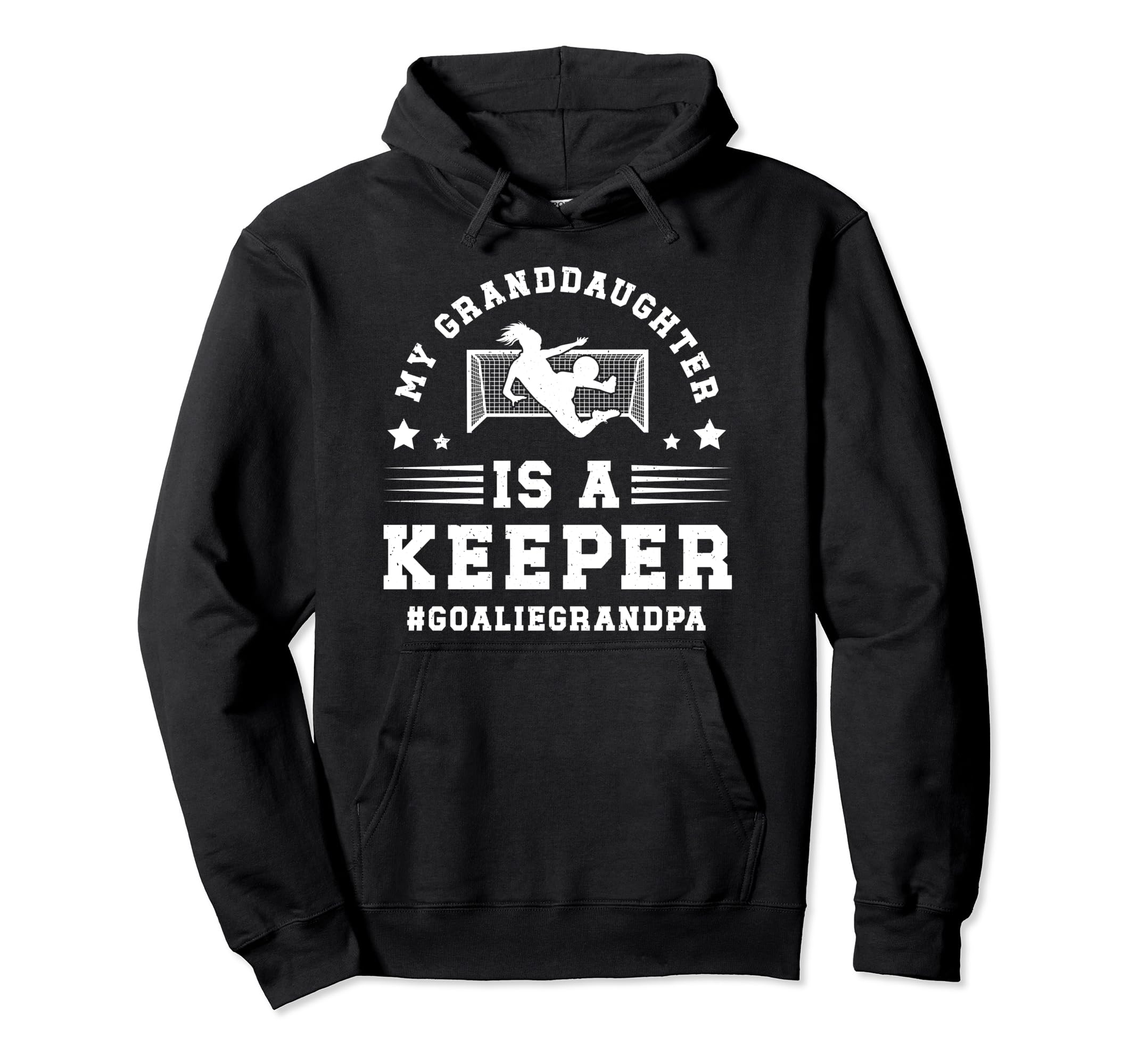 Soccer Goalie Grandpa Proud Soccer Hoodie - Aesthetic Graphic Men Women - T-Shirt, Sweatshirt, Hoodie