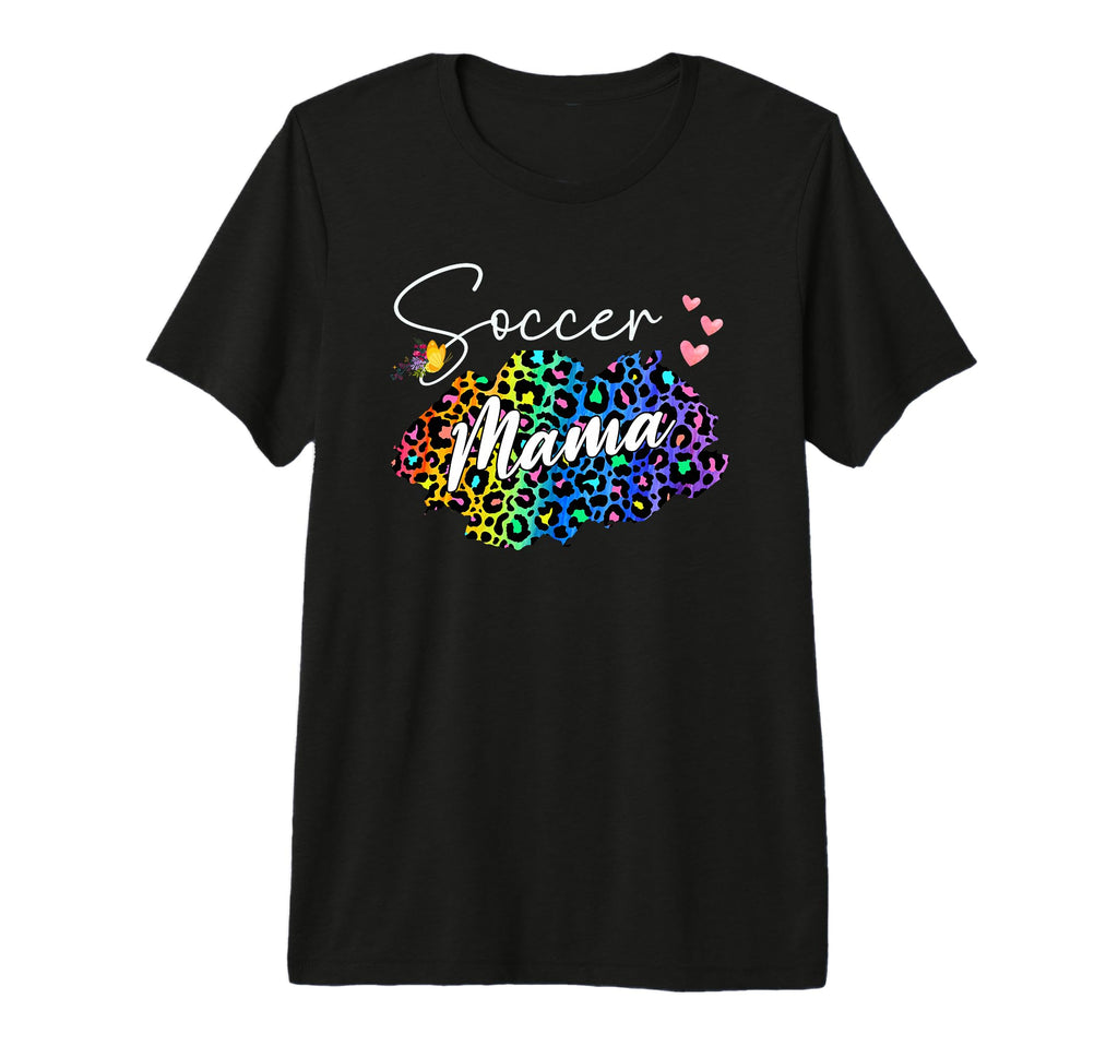 Soccer Mama Team Mom Athlete Mom T-Shirt - Trendy Graphic for Adults - T-Shirt, Sweatshirt, Hoodie