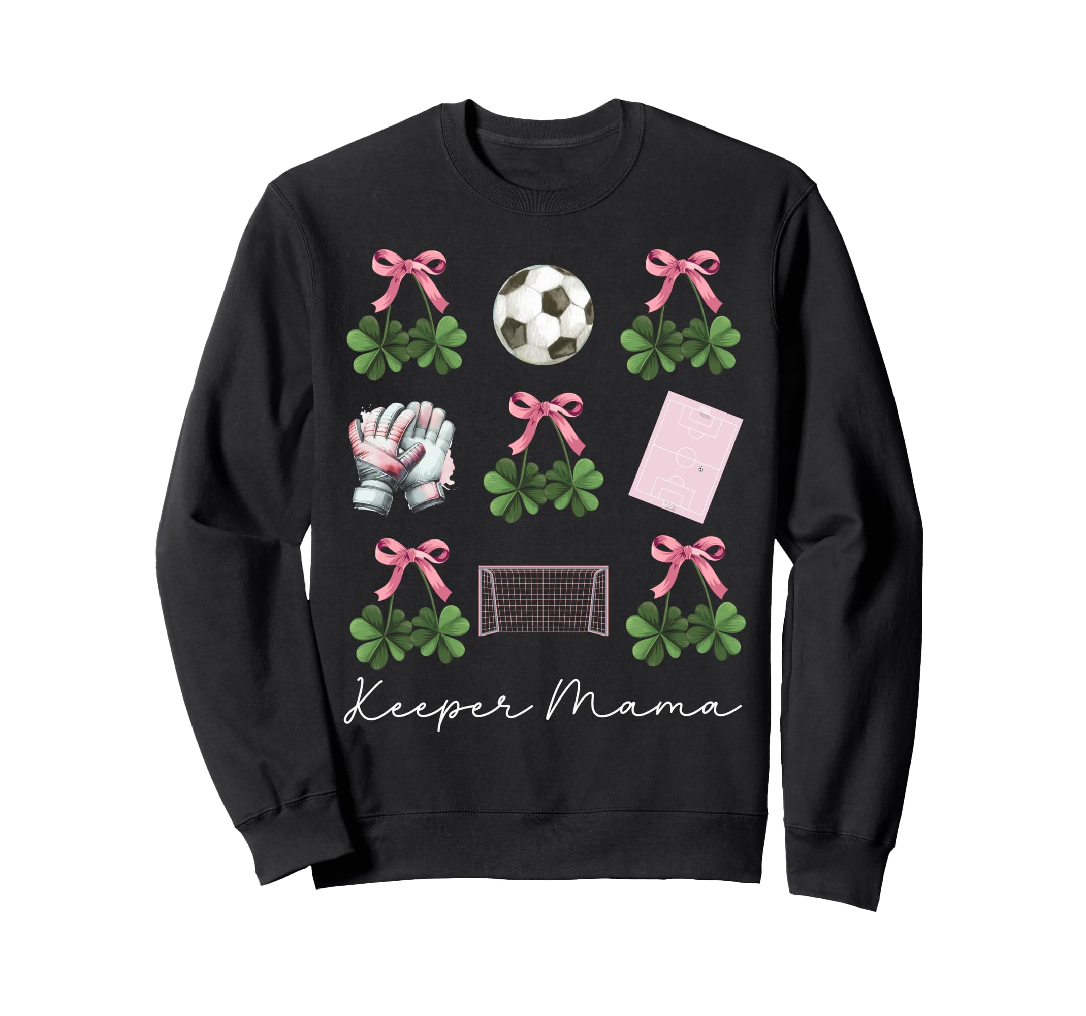 St Patricks Day Soccer Goalkeeper Sweatshirt - Graphic Print for Adults - T-Shirt, Sweatshirt, Hoodie