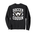 Soccer Cousin Heart Cousin Soccer Sweatshirt - Minimalist Print Men Women - T-Shirt, Sweatshirt, Hoodie
