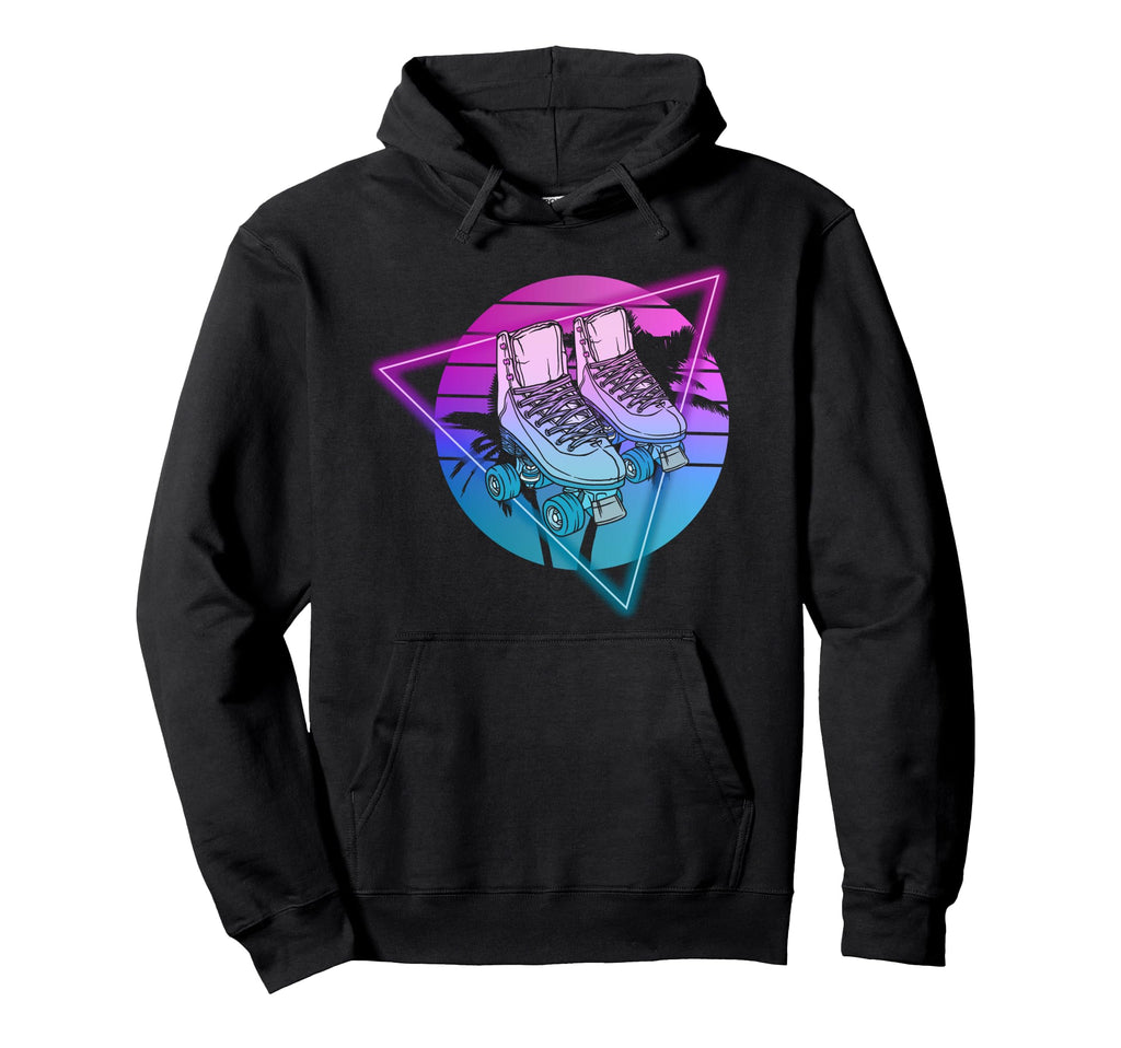 Roller Skating Skate Vaporwave Hoodie - Novelty Apparel Men Women - T-Shirt, Sweatshirt, Hoodie