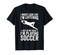 Funny My Head Im Playing Soccer T-Shirt - Minimalist Print for Adults - T-Shirt, Sweatshirt, Hoodie