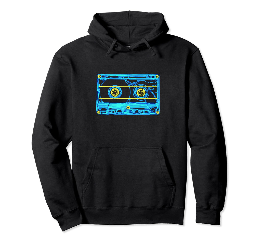 Cassette Oldschool Mixtape 80S Hoodie - Aesthetic Graphic Unisex - T-Shirt, Sweatshirt, Hoodie