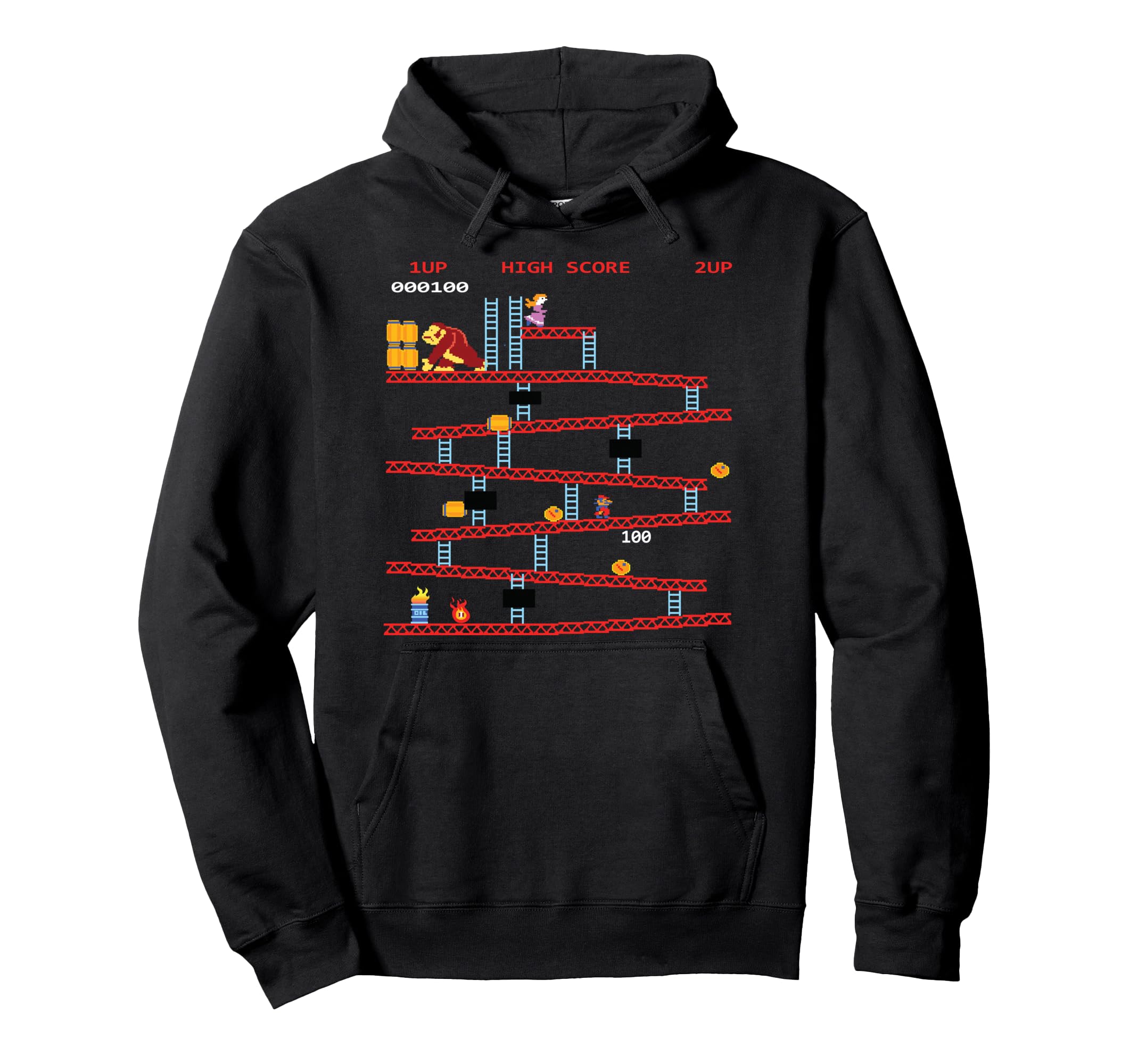 Gaming Arcade Video Game Console Hoodie - Streetwear Style for Adults - T-Shirt, Sweatshirt, Hoodie