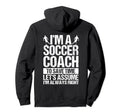Soccer Coaching Training Trainer Hoodie - Casual Everyday Wear Men Women - T-Shirt, Sweatshirt, Hoodie