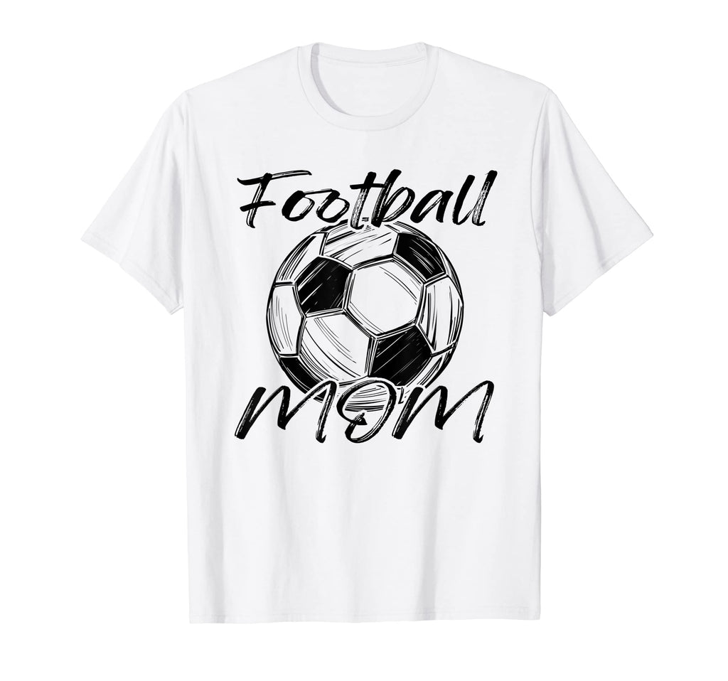 Football Game Day Football Mom T-Shirt - Minimalist Print for Adults - T-Shirt, Sweatshirt, Hoodie