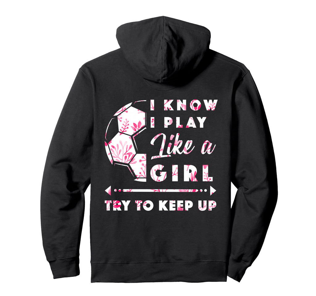 Soccer And Football Flowers Hoodie - Minimalist Print Unisex - T-Shirt, Sweatshirt, Hoodie