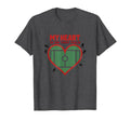 My Heart Is That Field Soccer Fan T-Shirt - Novelty Apparel for Adults - T-Shirt, Sweatshirt, Hoodie