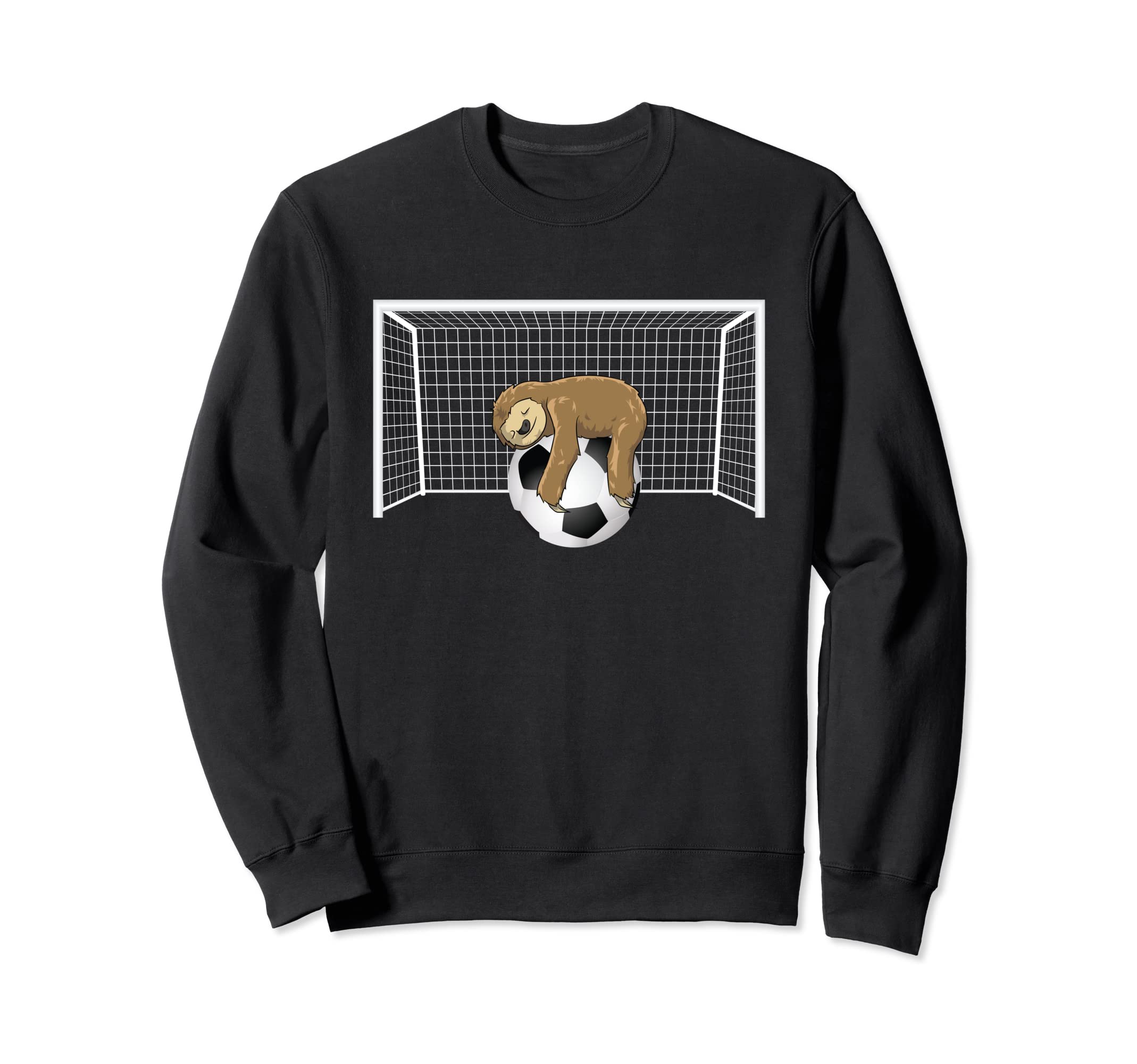Lazy Sloth Soccer Ball Funny Soccer Sweatshirt - Streetwear Style Unisex - T-Shirt, Sweatshirt, Hoodie