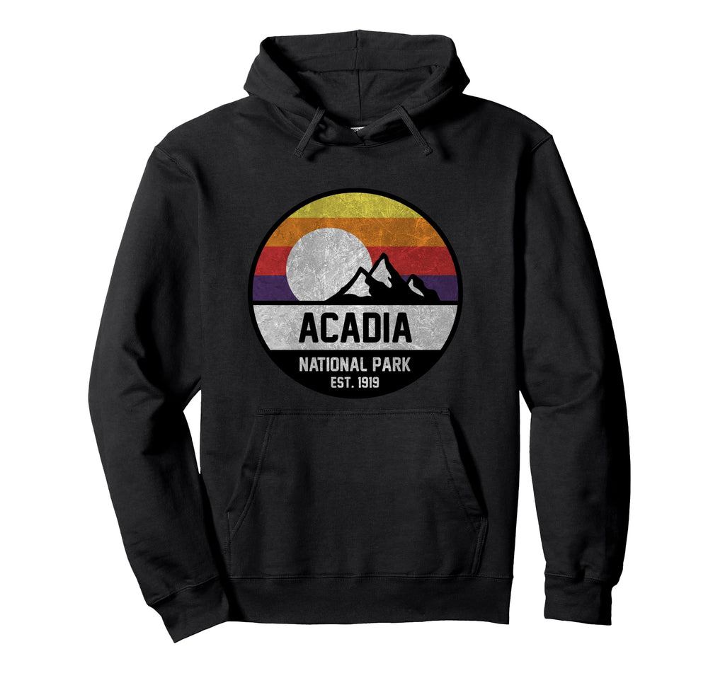 Acadia National Park Mountain Hoodie - Streetwear Style for Adults - T-Shirt, Sweatshirt, Hoodie