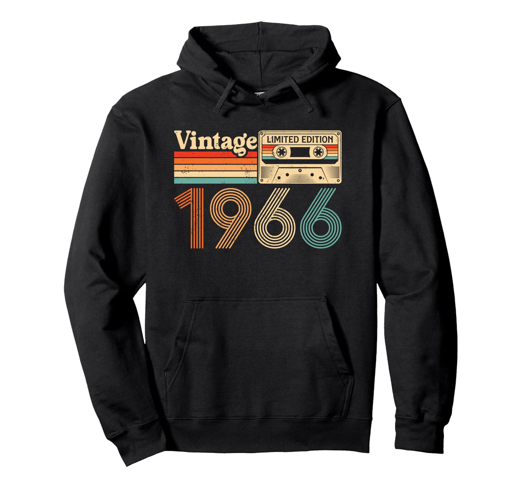 59 Year Old Born 1966 59Th Birthday Hoodie - Trendy Graphic Men Women - T-Shirt, Sweatshirt, Hoodie