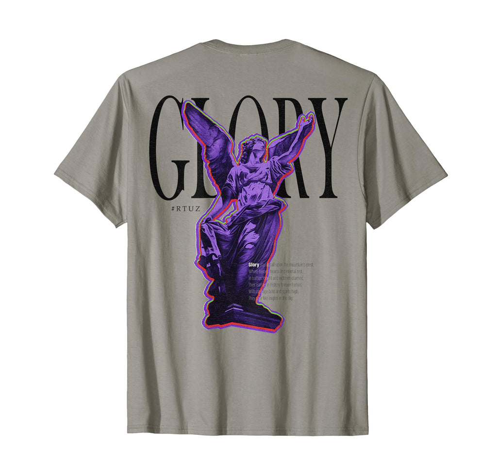 Back Y2K Aesthetic Streetwear Angel T-Shirt - Graphic Print Unisex - T-Shirt, Sweatshirt, Hoodie