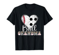 Ball Grandma Heart Soccer T-Shirt - Casual Everyday Wear Men Women - T-Shirt, Sweatshirt, Hoodie