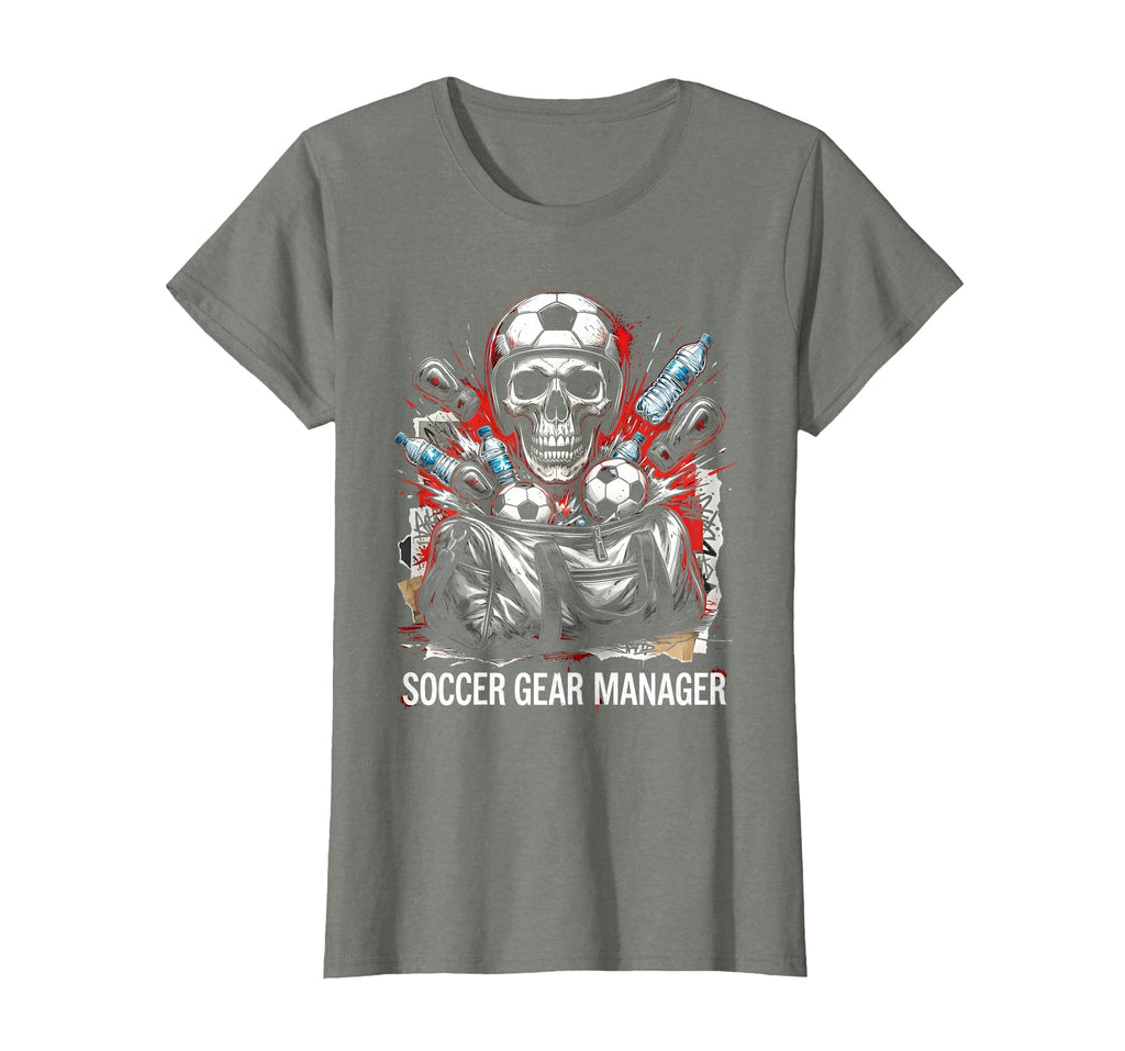 Soccer Gear Manager Mom T-Shirt - Aesthetic Graphic for Adults - T-Shirt, Sweatshirt, Hoodie