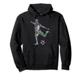 Pastel Soccer Sports Soccer Player Hoodie - Unique Graphic for Adults - T-Shirt, Sweatshirt, Hoodie