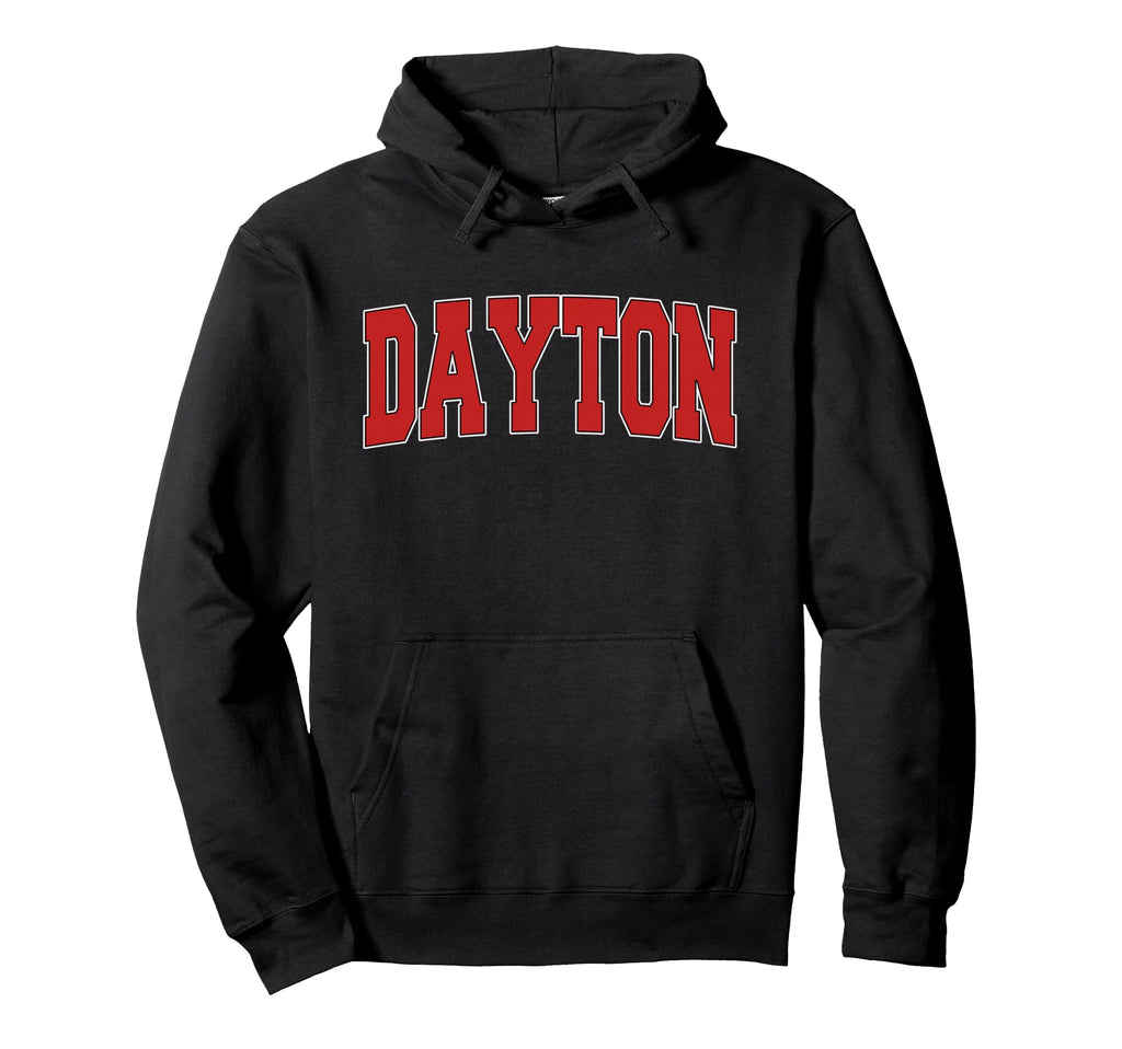 Dayton Oh Ohio Varsity Usa Sports Hoodie - Custom Art Print Unisex - T-Shirt, Sweatshirt, Hoodie