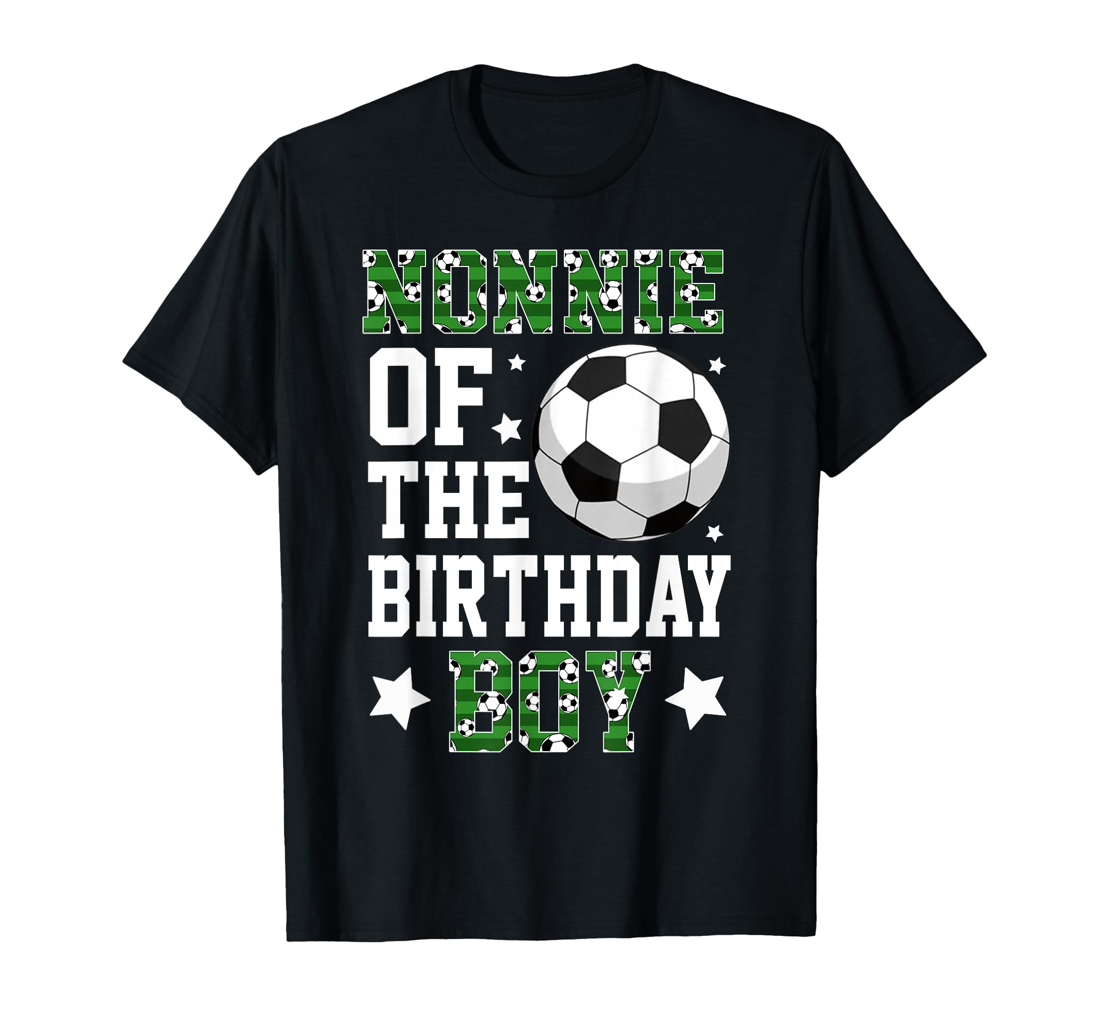 Nonnie Birthday Soccer Family Matching T-Shirt - Graphic Print Men Women - T-Shirt, Sweatshirt, Hoodie