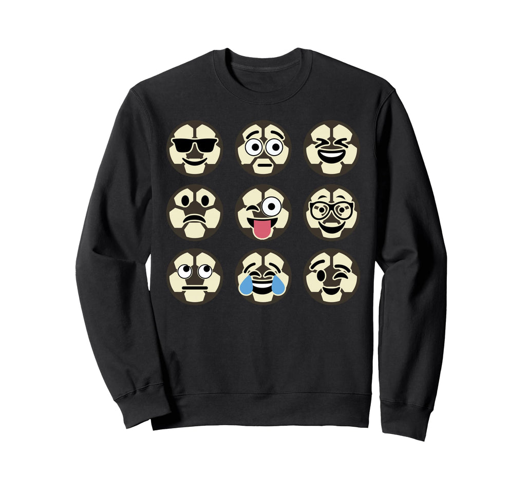 Funny Sports Soccer Emoticon Brazilian Sweatshirt - Graphic Print Unisex - T-Shirt, Sweatshirt, Hoodie