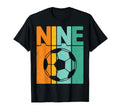 Nine Year Old Soccer Player 9Th T-Shirt - Graphic Print for Adults - T-Shirt, Sweatshirt, Hoodie