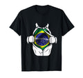 Superhero Flag I Love Brazil Designer T-Shirt - Novelty Apparel for Adults - T-Shirt, Sweatshirt, Hoodie