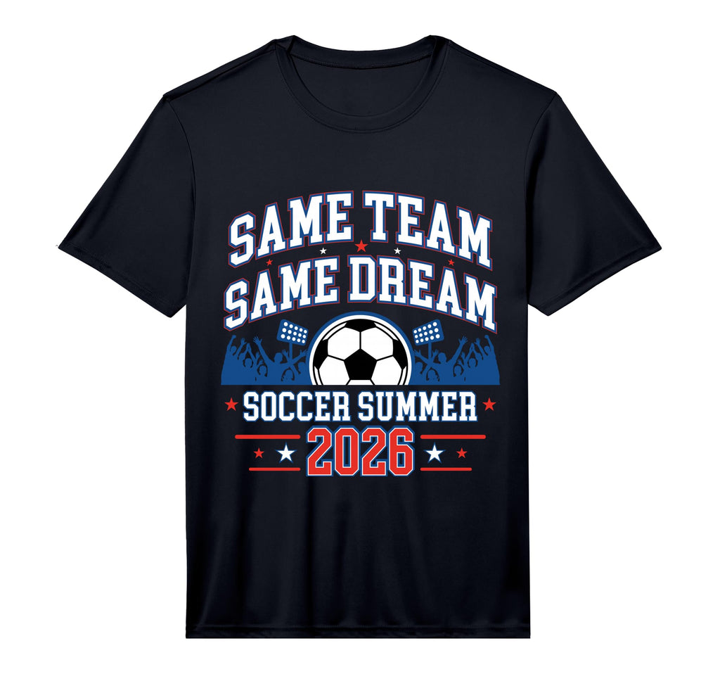 Soccer Summer 2026 Performance T-Shirt - Streetwear Style for Adults - T-Shirt, Sweatshirt, Hoodie
