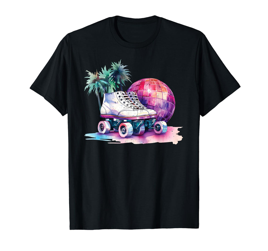 Aesthetic Vaporwave Teens Roller T-Shirt - Custom Art Print Men Women - T-Shirt, Sweatshirt, Hoodie