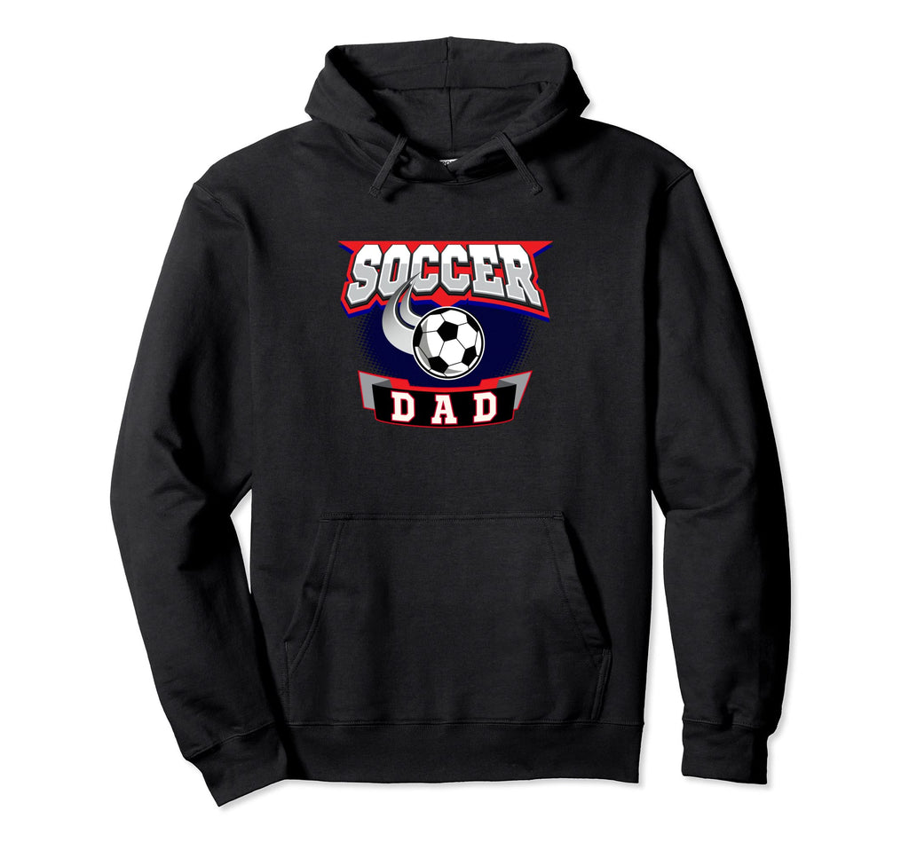 Soccer Dad Coach Fan Best Sports Hoodie - Custom Art Print for Adults - T-Shirt, Sweatshirt, Hoodie