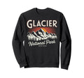 Glacier National Park Montana Usa Nature Sweatshirt - Trendy Graphic Unisex - T-Shirt, Sweatshirt, Hoodie