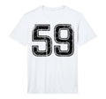 Sport Team Number 59 Performance T-Shirt - Streetwear Style Unisex - T-Shirt, Sweatshirt, Hoodie