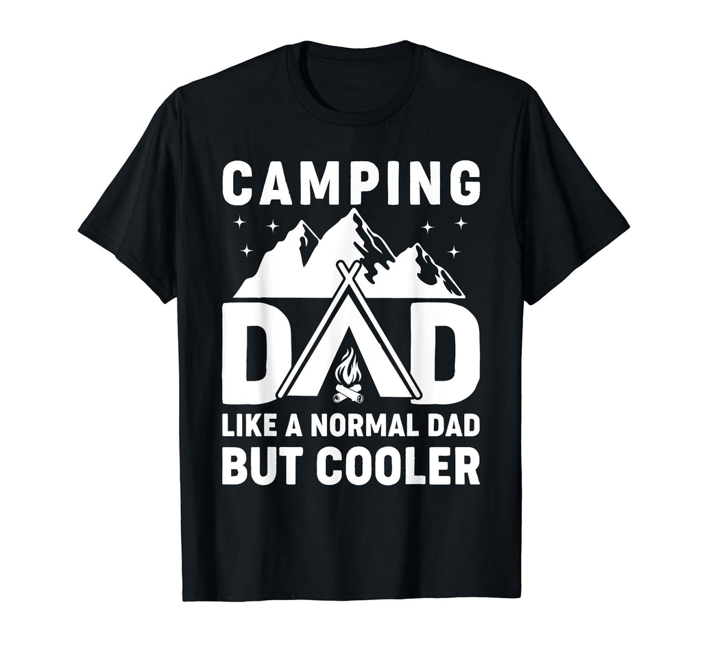 Camping Dad Funny Camper Fathers Day T-Shirt - Custom Art Print for Adults - T-Shirt, Sweatshirt, Hoodie