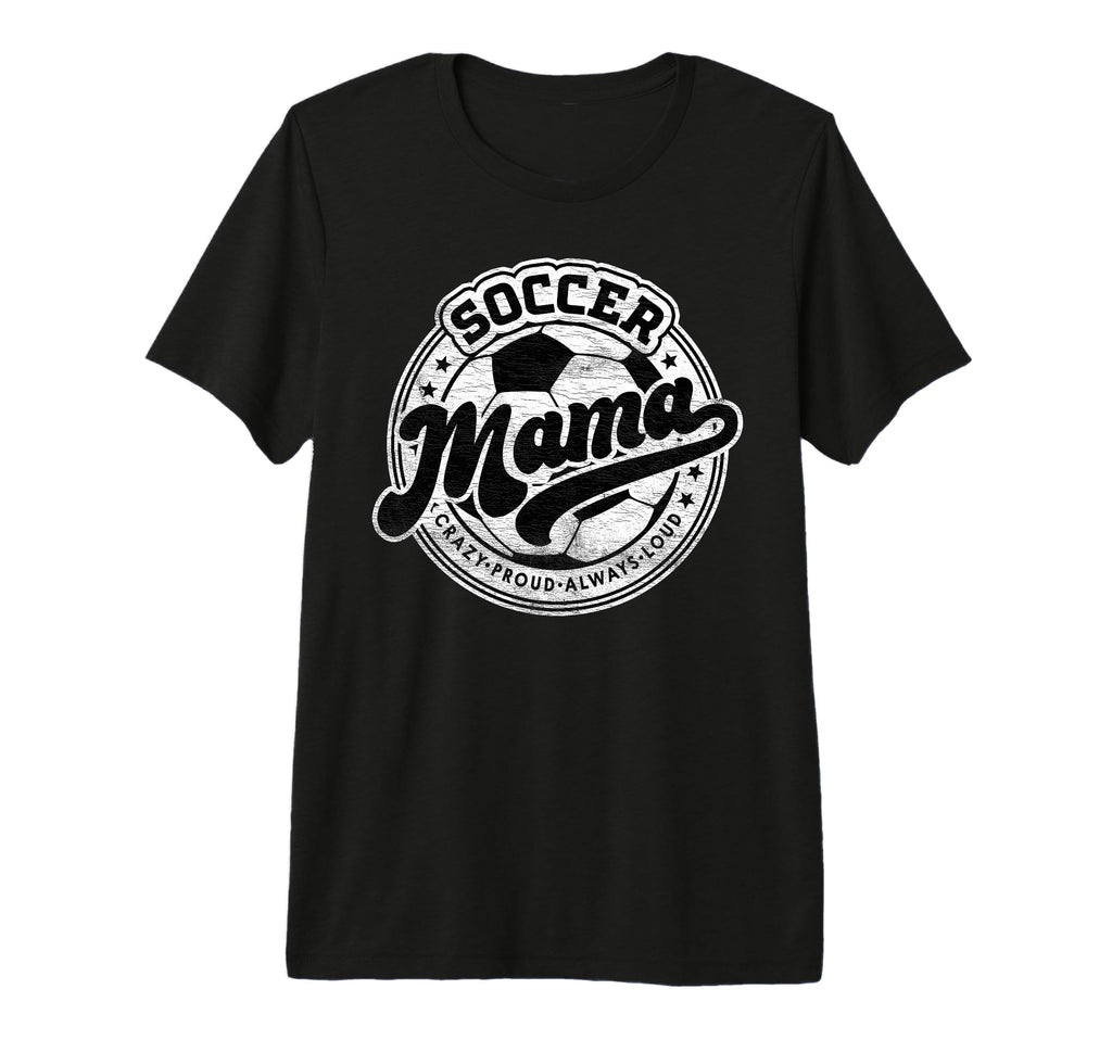 Soccer Mama Mom Family Matching Game Day T-Shirt - Unique Graphic Unisex - T-Shirt, Sweatshirt, Hoodie