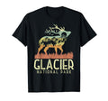 Glacier National Park Mountain Gift T-Shirt - Minimalist Print Men Women - T-Shirt, Sweatshirt, Hoodie